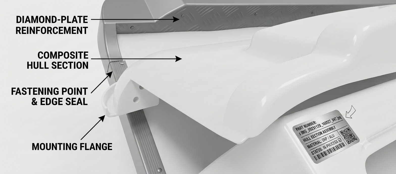 Hull Section Assembly